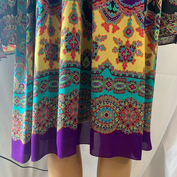 ETRO Printed Silk Dress - Picture 7 of 8